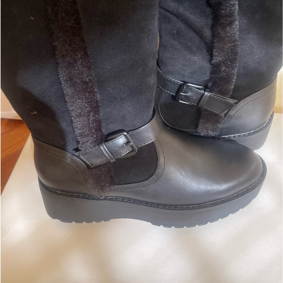 NWT wanted velvet, fur , leather Boots for women - Picture 9 of 12